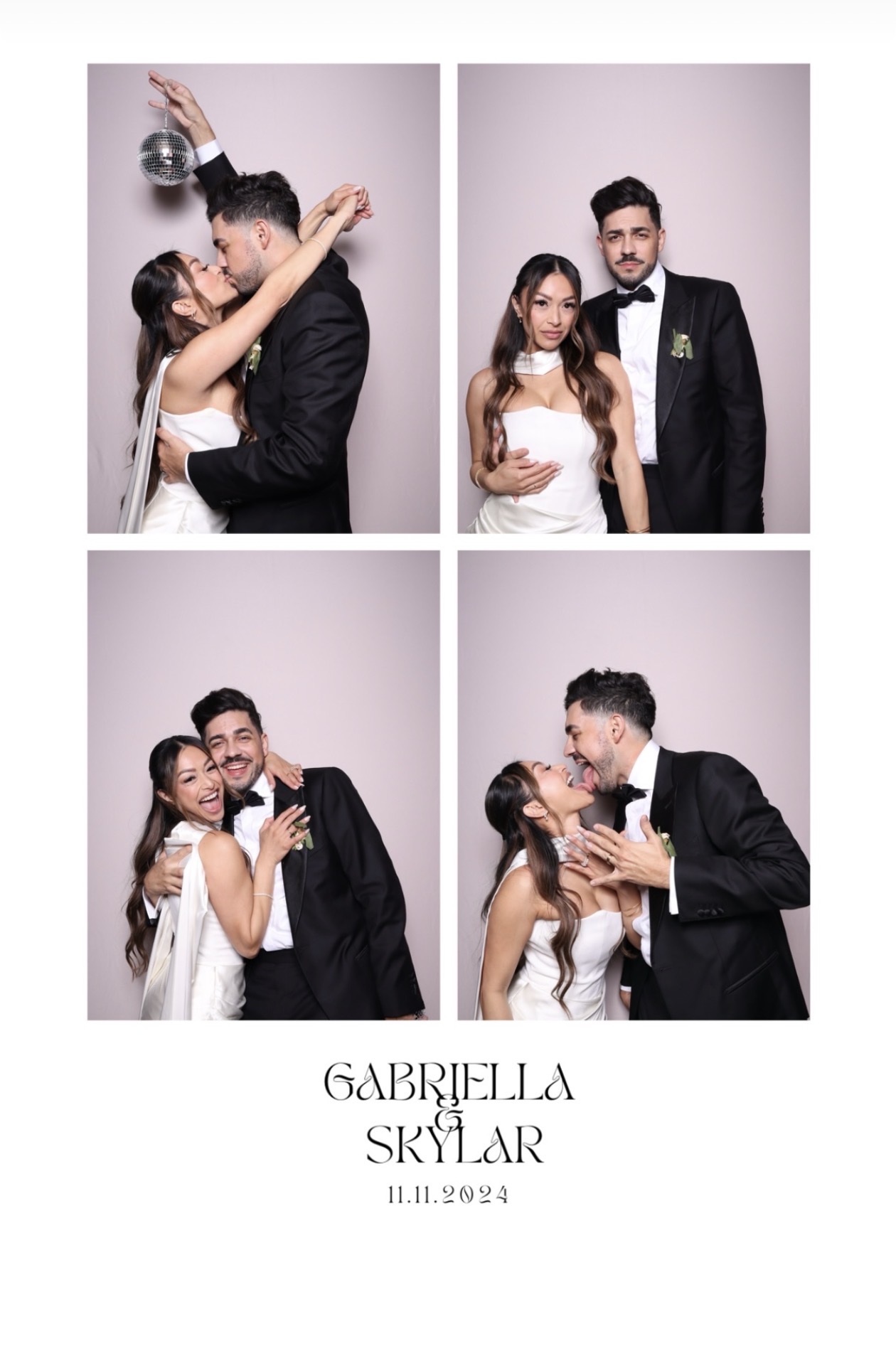 Birthday photobooth display